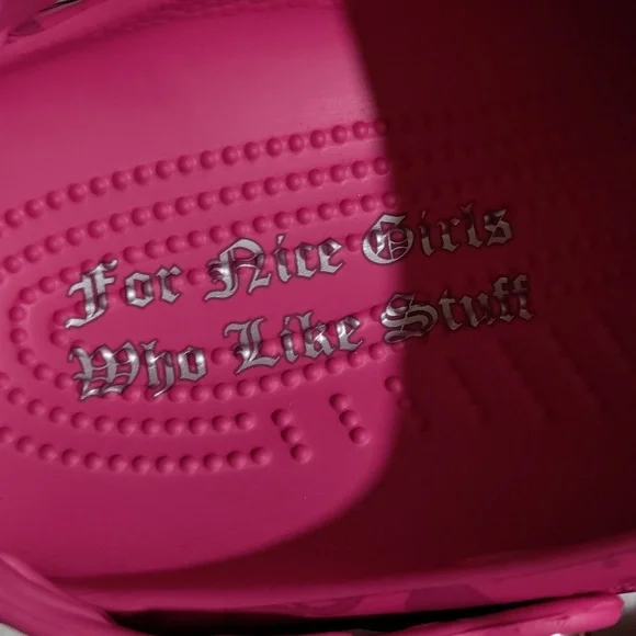 Crocs x Juicy Couture Limited Edition Classic Clogs, Women 8 / Men 6 - Picture 5 of 8